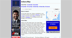 Desktop Screenshot of indiana-map.org